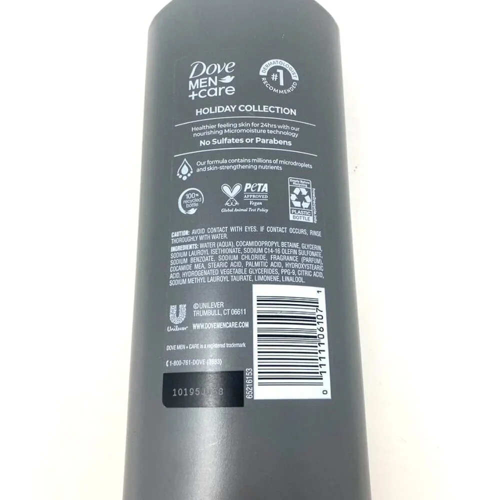 Dove Men+Care Holiday Limited Edition Body Wash Cabin Retreat 18 fl oz
